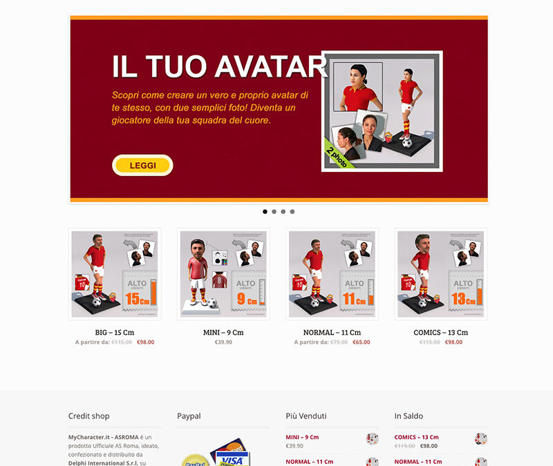 Sviluppo e-commerce, con configuratore web automatico dedicato